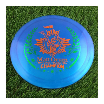 Westside VIP-X Chameleon Glimmer Stag with Matt Orum MVP Open at Maple Hill Champion 2023 Stamp - 173g - Translucent Blue
