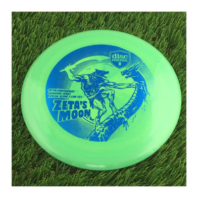 Discmania S-Line Special Blend CD1 with Zeta's Moon Colten Montgomery Signature Series Stamp - 172g - Solid Green