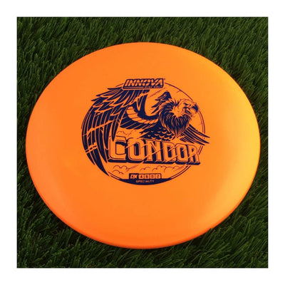 Innova DX Condor with Burst Logo Stock Stamp - 155g - Solid Orange