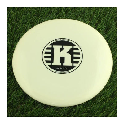 Kastaplast K1 Kaxe Retooled with Made by Kastaplast - Large K Stamp - 172g - Solid White