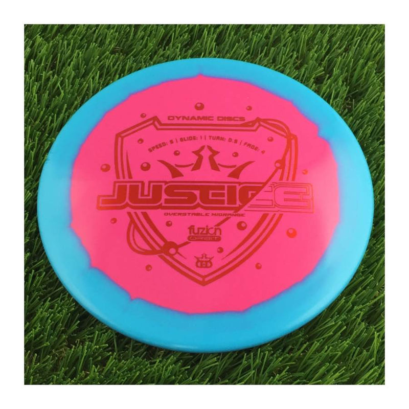 Dynamic Discs Fuzion Orbit Justice - 176g - Solid Pink