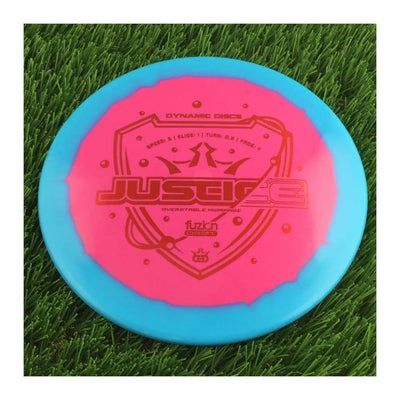 Dynamic Discs Fuzion Orbit Justice - 176g - Solid Pink