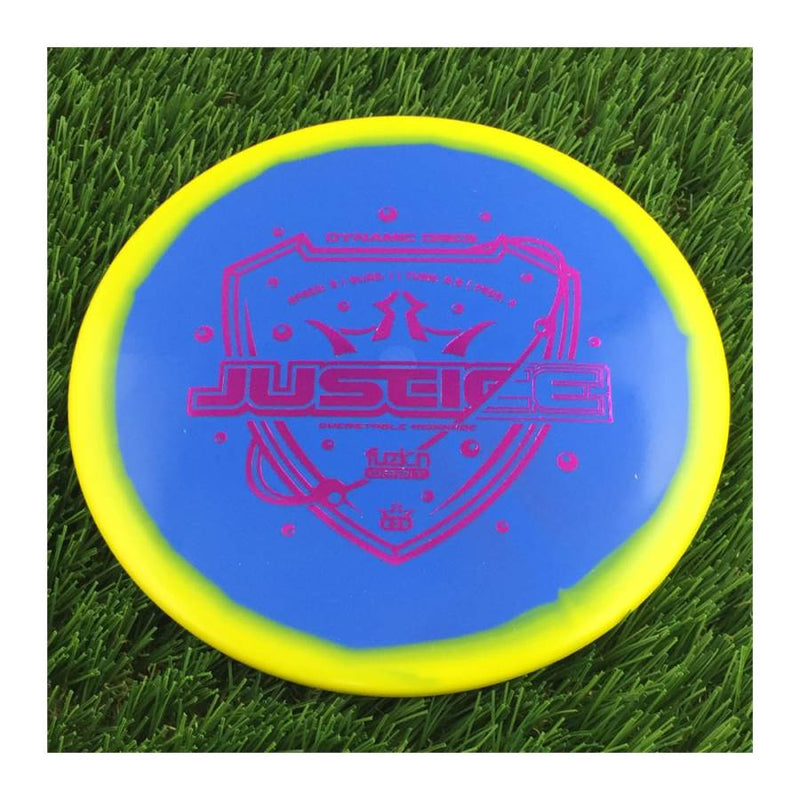 Dynamic Discs Fuzion Orbit Justice - 176g - Solid Blue
