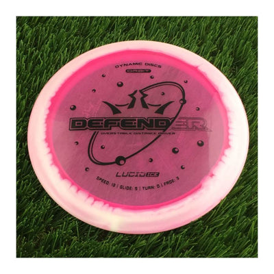 Dynamic Discs Lucid Ice Orbit Defender - 173g - Translucent Pink