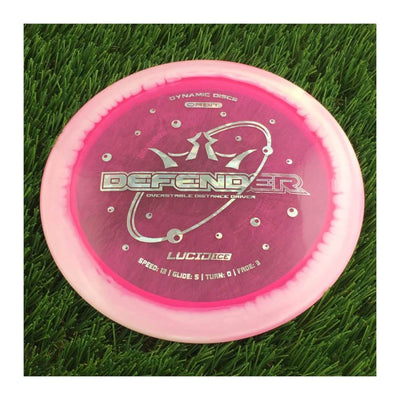 Dynamic Discs Lucid Ice Orbit Defender - 174g - Translucent Pink