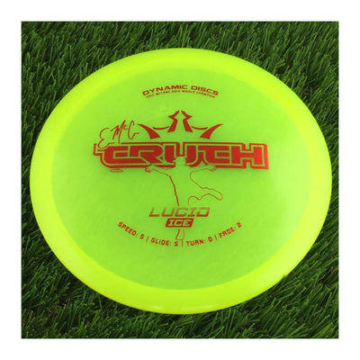 Dynamic Discs Lucid Ice EMAC Truth - 178g - Translucent Yellow