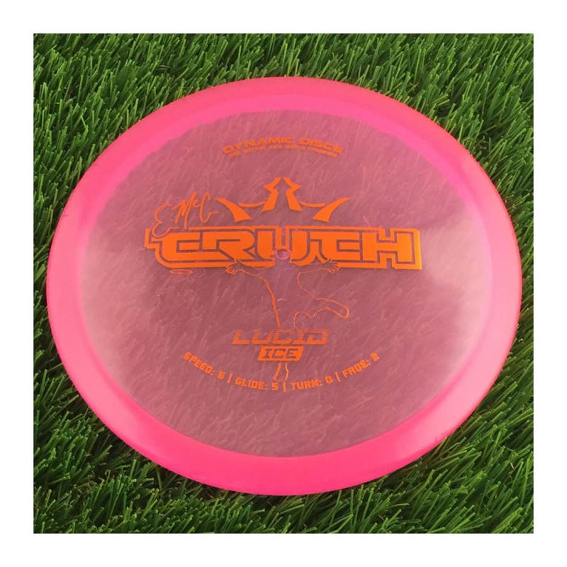 Dynamic Discs Lucid Ice EMAC Truth - 177g - Translucent Pink