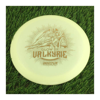 Innova DX Glow Valkyrie with Stock Character Stamp - 138g - Solid White