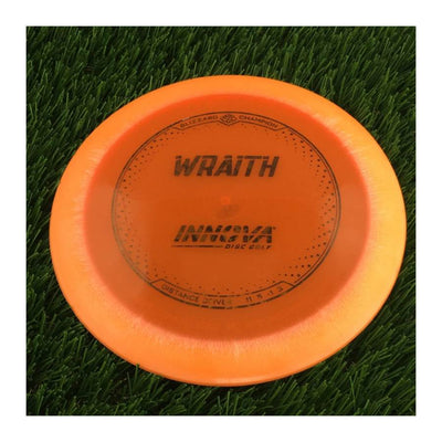 Innova Champion Blizzard Wraith with Burst Logo Stock Stamp - 136g - Translucent Orange