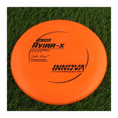 Innova Pro JK Aviar-x with Juliana Korver - 5 Time World Champion Stamp - 175g - Solid Orange