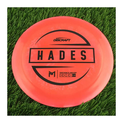 Discraft ESP Hades with PM Logo Stock Stamp Stamp - 159g - Solid Red