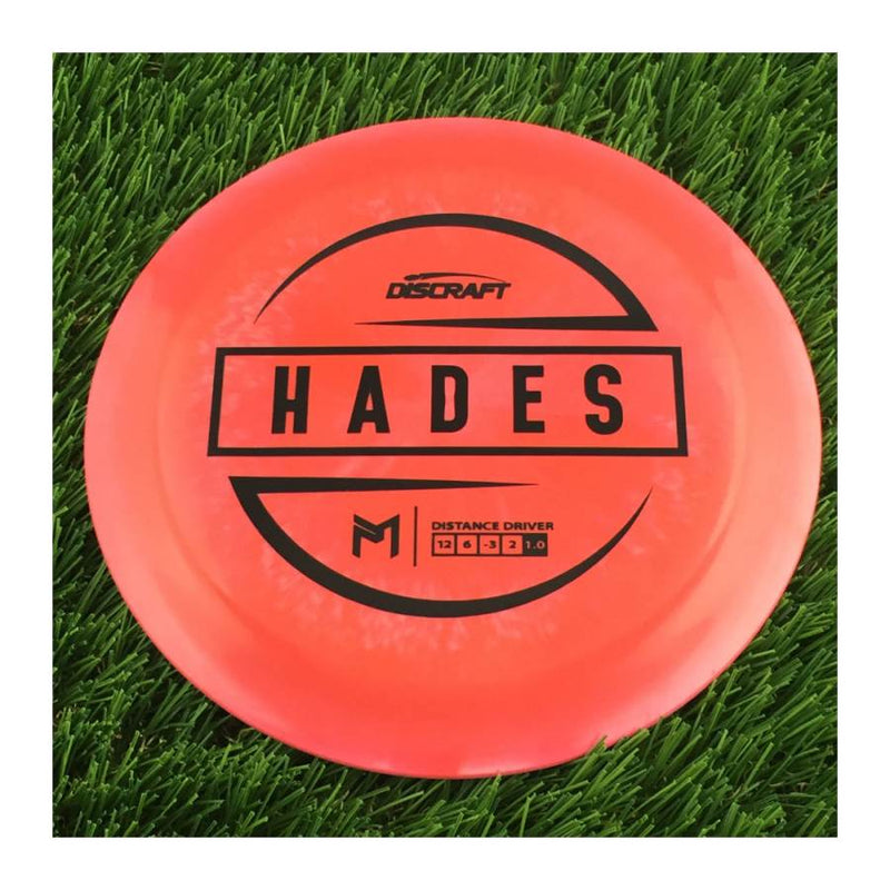 Discraft ESP Hades with PM Logo Stock Stamp Stamp - 159g - Solid Red