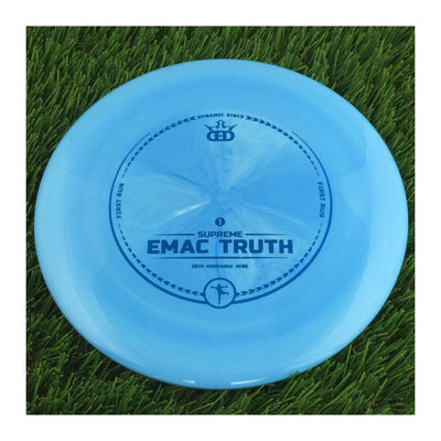 Dynamic Discs Supreme EMAC Truth with First Run Stamp - 175g - Solid Blue