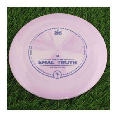 Dynamic Discs Supreme EMAC Truth with First Run Stamp - 176g - Solid Purple