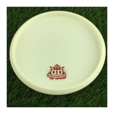 Dynamic Discs Fuzion Warden with Blank Canvas w/ Bottom Stamped DD Crown Stamp - 174g - Solid White