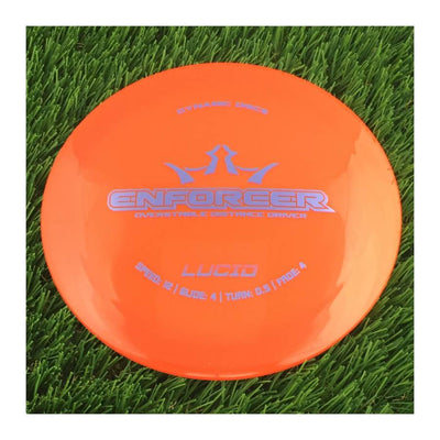 Dynamic Discs Lucid Enforcer - 171g - Translucent Orange