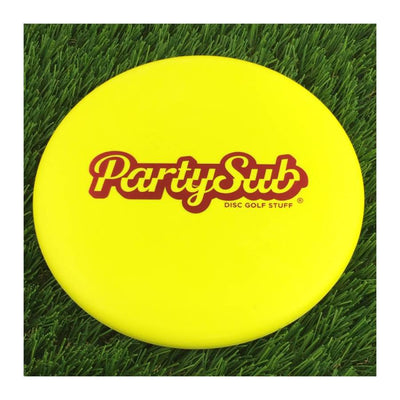 Dynamic Discs Classic Blend Judge with PartySub Bar Stamp Stamp - 173g - Solid Yellow