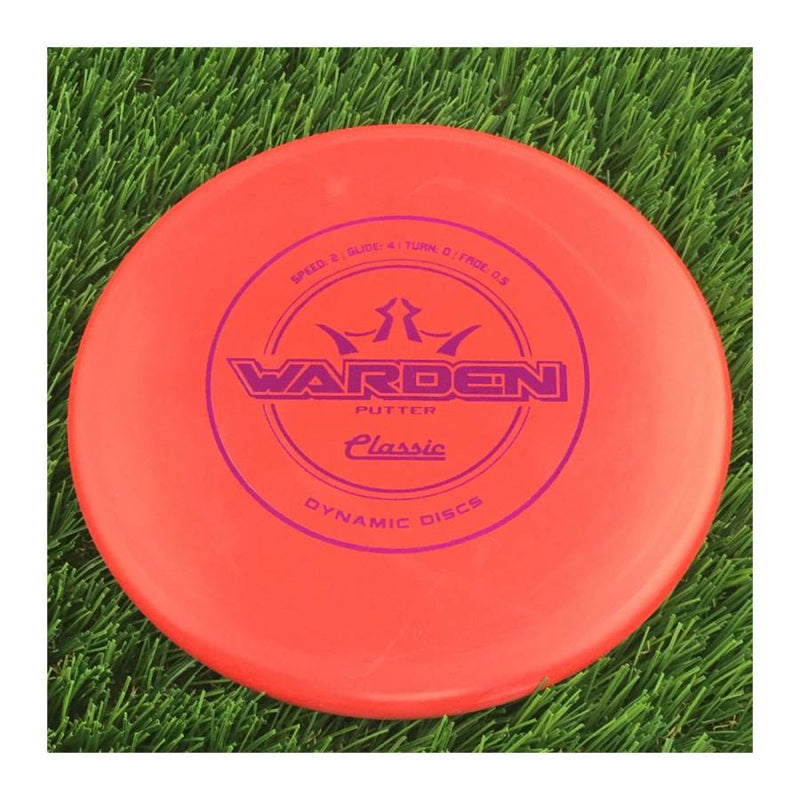 Dynamic Discs Classic (Hard) Warden - 173g - Solid Red