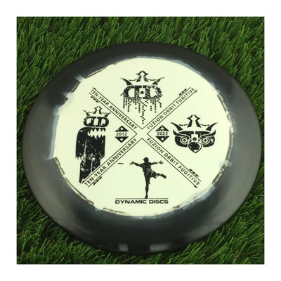 Dynamic Discs Fuzion Orbit Fugitive with Ten-Year Anniversary 2012-2022 Stamp - 180g - Solid Black
