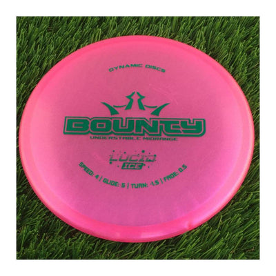 Dynamic Discs Lucid Ice Glimmer Bounty - 177g - Translucent Pink