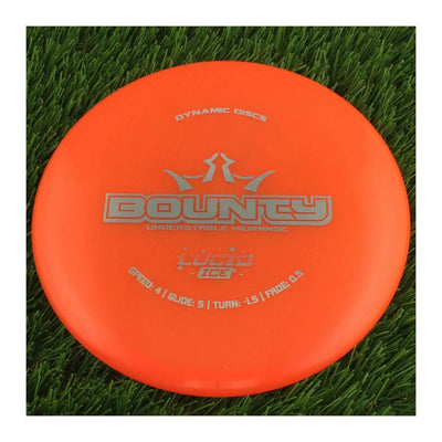 Dynamic Discs Lucid Ice Glimmer Bounty - 178g - Translucent Orange