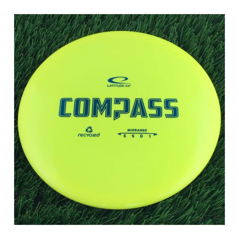 Latitude 64 Recycled Compass - 177g - Solid Yellow