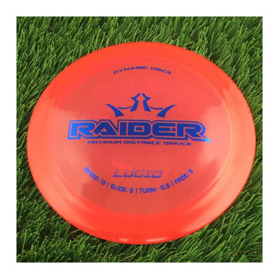 Dynamic Discs Lucid Raider - 169g - Translucent Red