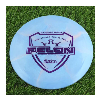 Dynamic Discs Fuzion Burst Felon - 175g - Solid Blue