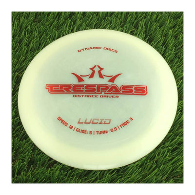 Dynamic Discs Lucid Trespass - 169g - Translucent White