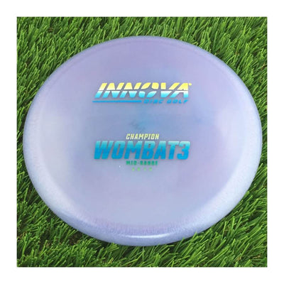 Innova Champion Wombat3 with Burst Logo Stock Stamp - 144g - Translucent Purple