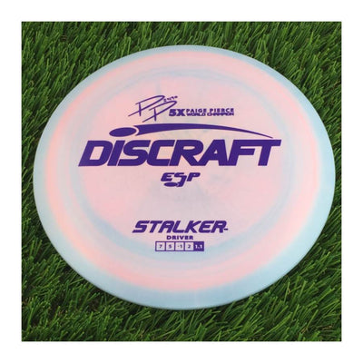 Discraft ESP Stalker with PP 29190 5X Paige Pierce World Champion Stamp - 174g - Solid Bluish Pink