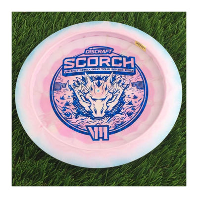 Discraft ESP Swirl Scorch with Valerie Mandujano Tour Series 2023 Stamp - 172g - Solid Pink
