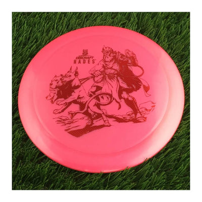 Discraft Big Z Collection Hades with Big Z Stock Stamp with Inside Rim Embossed PM Paul McBeth Stamp - 174g - Solid Pink