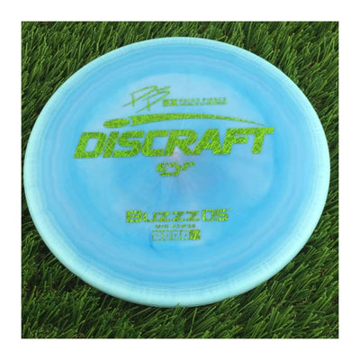 Discraft ESP BuzzzOS with PP 29190 5X Paige Pierce World Champion Stamp - 176g - Solid Blue
