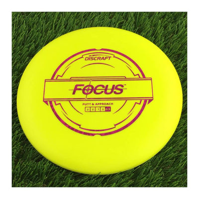 Discraft Putter Line Focus - 170g - Solid Yellow