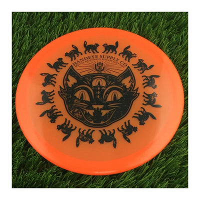 Dynamic Discs Lucid EMAC Truth with Handeye Supply Co Black Cat Stamp - 175g - Translucent Orange