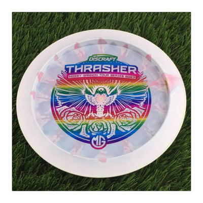 Discraft ESP Swirl Thrasher with Missy Gannon Tour Series 2023 Stamp - 169g - Solid Pink