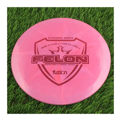 Dynamic Discs Fuzion Burst Felon - 174g - Solid Dark Pink