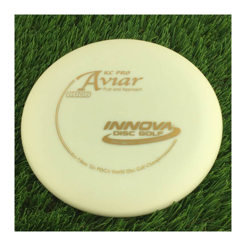 Innova Pro KC Aviar with Ken Climo 12x PDGA World Disc Golf Champion Stamp - 164g - Solid White