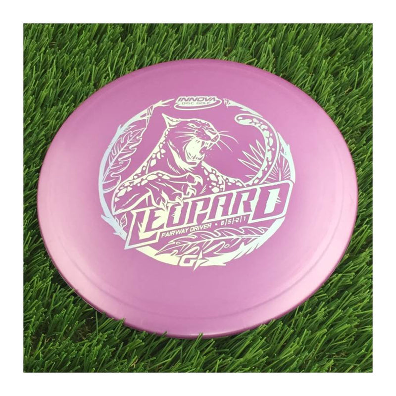 Innova Gstar Leopard with Stock Character Stamp - 175g - Solid Purple