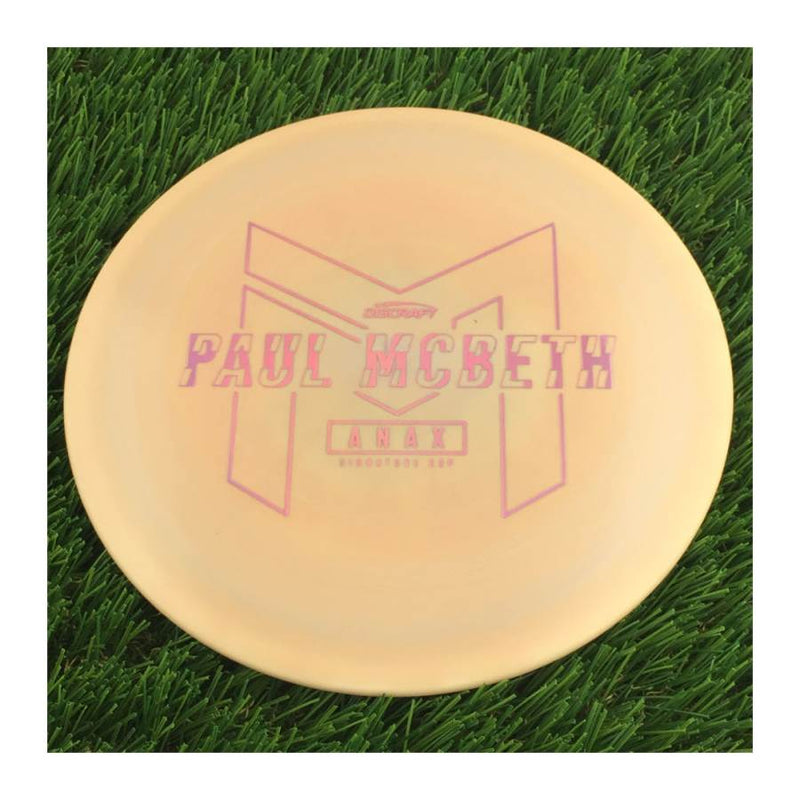 Discraft ESP Anax with Paul McBeth - Large PM Logo Stamp - 159g - Solid Orange