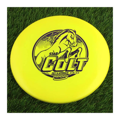 Innova Star Colt with Stock Character Stamp - 168g - Solid Yellow