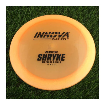 Innova Champion Champion Shryke with Burst Logo Stock Stamp - 143g - Translucent Orange