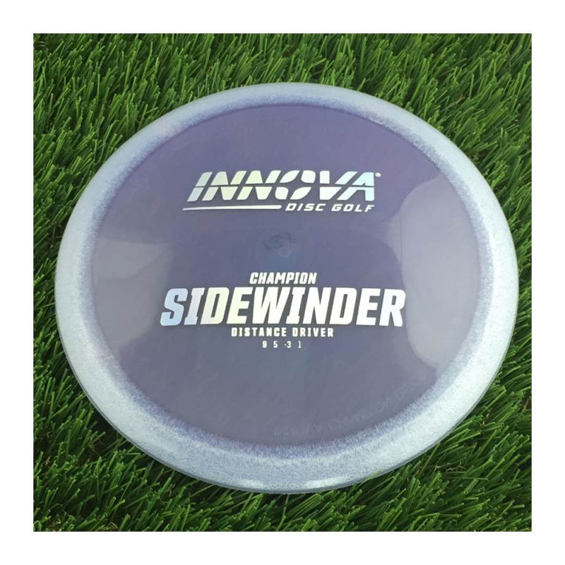 Innova Champion Sidewinder with Burst Logo Stock Stamp - 138g - Translucent Purple