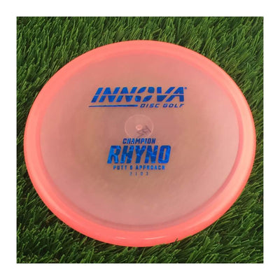 Innova Champion Rhyno with Burst Logo Stock Stamp - 172g - Translucent Pink