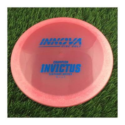 Innova Champion Invictus with Burst Logo Stock Stamp - 157g - Translucent Red