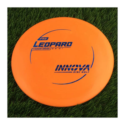 Innova Pro Leopard with Burst Logo Stock Stamp - 167g - Solid Orange