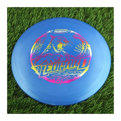Innova Gstar Leopard with Stock Character Stamp - 175g - Solid Blue