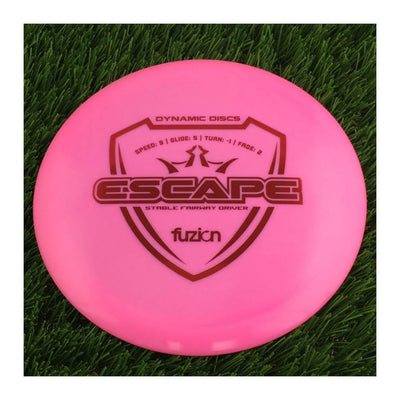 Dynamic Discs Fuzion Escape - 175g - Solid Pink
