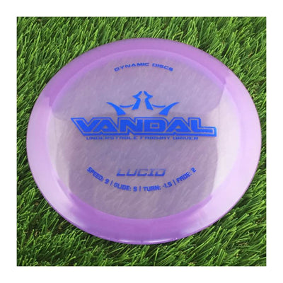 Dynamic Discs Lucid Vandal - 173g - Translucent Purple
